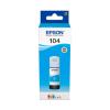 Epson EcoTank 104 - 65 ml - Cyan - original - Tintenbehälter - für EcoTank ET-14100, 1810, 2721, 2810, 2811, 2812, 2814, 2815, 2820, 2821, 2825, 2826, 4800