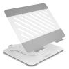 Delock - Notebook- / Tablet-Ständer - verstellbar, Aluminium, 360° drehbar - 39.6 cm - bis zu 15,6" - Hellgrau