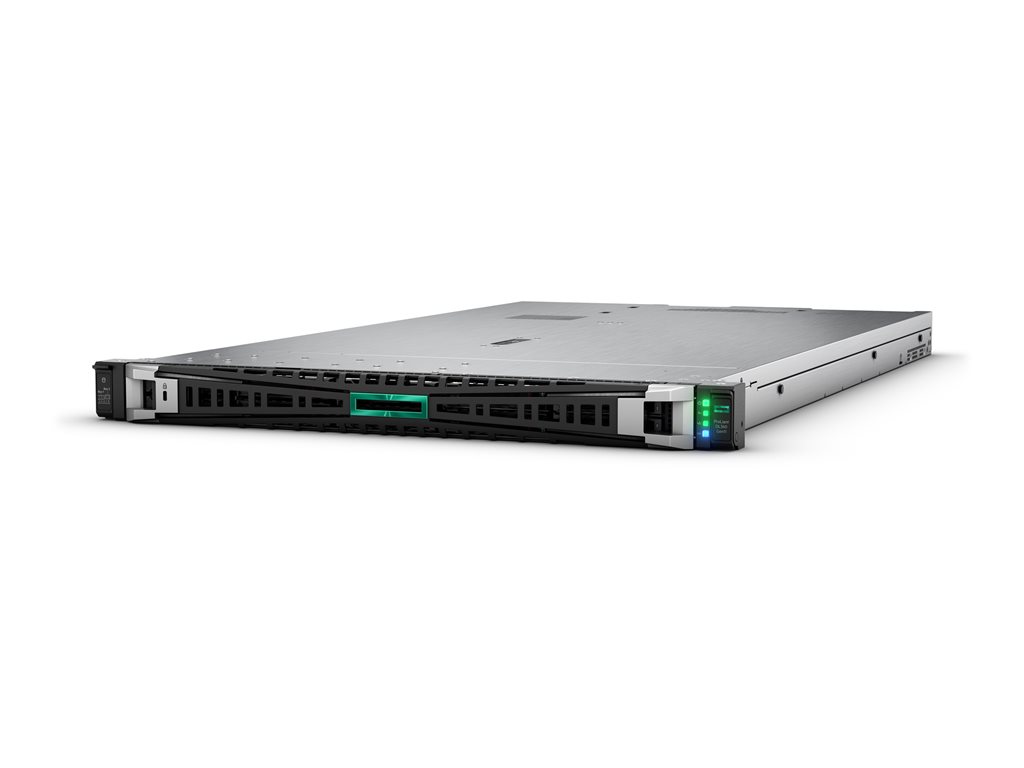 HPE ProLiant DL360 Gen11 Smart Choice Modell, 1U Rack SFF, 1x Xeon-S 4514Y (2.0GHz / 16c), 2x 32GB, MR408i-o / 4G+Akku, 8x SFF Slots (3Mode), 2x 480GB SATA SSD (P40497-B21), 2x 1 / 10G RJ45 (BCM57416), 2x 1000W Netzteil, Easy Install Rails & CMA, Bezel &