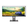 Lenovo ThinkVision P34WD-40 - LED-Monitor - gebogen - 86.4 cm (34") - 3440 x 1440 @ 120 Hz - IPS - 350 cd / m² - 2000:1 - HDR10 - 4 ms - HDMI, DisplayPort, USB-C - Finsternis schwarz - mit ThinkVision MC 60 monitor webcam