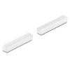 Delock - Stecker-Staubschutz - für D-Sub 37 weiblich - durchsichtig (Packung mit 2)