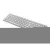 CHERRY DW 9100 SLIM - Tastatur-und-Maus-Set - kabellos - 2.4 GHz, Bluetooth 4.0 - US mit Euro-Symbol - weiß, Silber