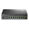 D-Link DMS 1250-10SPL - Switch - L2+ - Smart - 2 x 10 / 100 / 1000 / 2.5G (PoE++) + 6 x 10 / 100 / 1000 / 2.5G (PoE+) + 2 x 10 Gigabit SFP+ - Desktop - PoE++ (120 W)