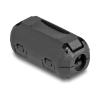 Delock - Ferritleiste - für runde Kabel bis zu 5 mm - Schwarz (Packung mit 2)