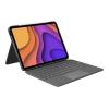 Logitech Folio Touch - Tastatur und Foliohülle - mit Trackpad - hinterleuchtet - Apple Smart connector - Oxford Gray - für Apple 10.9-inch iPad Air (4. Generation, 5. Generation)
