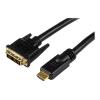 StarTech.com HDMI auf DVI-D Kabel 3m (Stecker / Stecker) - HDMI / DVI Adapterkabel mit vergoldeten Kontakten - HDMI / DVI Videokabel Schwarz - Adapterkabel - HDMI männlich zu DVI-D männlich - 3 m - Schwarz