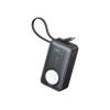Anker MagGo - Powerbank - für die Apple Watch - 10000 mAh - 35 Watt - 2 Ausgabeanschlussstellen (24 pin USB-C) - stone black