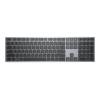 Dell Multi-Device KB700 - Tastatur - kabellos - 2.4 GHz, Bluetooth 5.0 - AZERTY - Französisch - Grau - mit 3 years NBD Advance Exchange