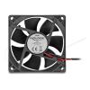 Delock Axiallüfter 5 V DC, 80 x 80 x 25 mm schwarz