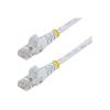 StarTech.com 10m Cat5e Ethernet Netzwerkkabel Snagless mit RJ45 - Cat 5e UTP Kabel - Weiß - Patch-Kabel - RJ-45 (M) zu RJ-45 (M) - 10 m - UTP - CAT 5e - ohne Haken - weiß