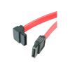 18in SATA to Left Angle SATA Cable