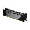 Kingston FURY Renegade - DDR4 - Kit - 16 GB: 2 x 8 GB - DIMM 288-PIN - 1600 MHz / PC4-25600 - CL16 - 1.35 V - ungepuffert - non-ECC - Schwarz