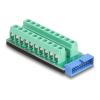 Adapter Pfostenstecker zu intern USB Typ-E Key, 5 Gbps, Anschluss, Datenübertragung