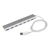 7 Port Compact USB 3.0 Hub - Aluminum