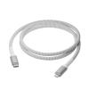 dbramante1928 re-charge - Lightning-Kabel - 24 pin USB-C männlich zu Lightning männlich - 1.2 m - geflochtenes Kabel, 100 % recycelter Kunststoff