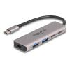 Delock - Hub - 2 x USB-C + 2 x USB + 1 x USB-C (Spannungsversorgung) - Desktop