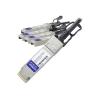 AddOn 3m Cisco Compatible QSFP+ Breakout DAC - Direktanschlusskabel - SFP+ zu QSFP+ - 3 m - twinaxial - für P / N: N9K-C93180YC-FX3, N9K-C9336C-FX2-E, NC55-MPA-4H-HX-S=, NC57-24X400G-BA=, UCS-FI-64108