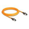 Delock - Netzwerkkabel - RJ-45 (M) zu RJ-45 (M) - 3 m - 6.2 mm - S / FTP - CAT 6a - halogenfrei, Portfinder-Funktion (USB-C betrieben) - orange