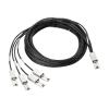 HP 4m Ext Mini-SAS to 4x1 Mini-SAS Cable