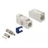 Delock FAKRA B Buchse 25 mm (lang) zum Crimpen
