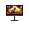 AOC Gaming 24G4ZR - LED-Monitor - Gaming - 61 cm (24") (23.8" sichtbar) - 1920 x 1080 Full HD (1080p) @ 240 Hz - Fast IPS - 1000:1 - HDR10 - 0.3 ms - 2xHDMI, DisplayPort - Schwarz, Rot