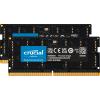 Crucial - DDR5 - Kit - 128 GB: 2 x 64 GB - SO DIMM 262-PIN - 2800 MHz / PC5-44800 - 1.1 V - on-die ECC - Schwarz
