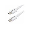 StarTech.com 3m USB-C Schnellladekabel, USBC Laptop Ladekabel 60W PD,Weiß - USB-Kabel - 24 pin USB-C (M) zu 24 pin USB-C (M) - USB 2.0 - 5 / 9 / 12 / 15 / 20 V - 3 A - 3 m - halogenfrei, passiv, USB Power Delivery (60W), unterstützt Power Delivery 2,