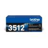 Brother TN3512 - Schwarz - original - Tonerpatrone - für Brother DCP-L6600, HL-L6250, L6300, L6400, L6450, MFC-L6800, L6900, L6950, L6970