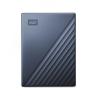 WD My Passport Ultra WDBFTM0040BBL - Festplatte - verschlüsselt - 4 TB - extern (tragbar) - USB 3.0 (USB-C Steckverbinder) - 256-Bit-AES - Blau