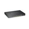 Zyxel GS1920-24HPv2 - Switch - Smart - 24 x 10 / 100 / 1000 (PoE+) + 4 x Kombi-Gigabit-SFP + 4 x 10 / 100 / 1000 - an Rack montierbar - PoE+ (375 W)