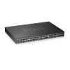 Zyxel GS1920-48HPv2 - Switch - Smart - 48 x 10 / 100 / 1000 (PoE+) + 4 x Kombi-Gigabit-SFP + 2 x Gigabit SFP - an Rack montierbar - PoE+ (375 W)