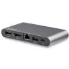 USB C Dock - 4K Dual DP / GbE / 2x USB-A / PD