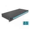 Delock 19 Zoll LWL Spleißbox 24 x LC Duplex OM3 1HE