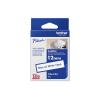 Brother TZe-FA3 - Gewebe - Blau auf Weiß - Rolle (1,2 cm x 3 m) 1 Kassette(n) Band zum Aufbügeln - für Brother PT-D210, D600, H110, P-Touch PT-1880, D450, E110, E310, E550, E800, H110, P900