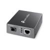 TP-Link TL-FC111A-20 - Medienkonverter - 100Mb LAN - 10Base-T, 100Base-TX, WDM - SC / UPC Einzelmodus / RJ-45 - bis zu 20 km - 1550 (TX) / 1310 (RX) nm - für JetStream TL-SG3452XP V1