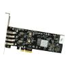 4 Port PCIe USB 3.0 Card w / 2 Channels