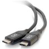 C2G 3ft USB C Cable - USB C to USB C Cable - USB C 2.0 5A - 480 Mbps - M / M - USB-Kabel - 24 pin USB-C (M) umkehrbar zu 24 pin USB-C (M) umkehrbar - USB 2.0 - 30 V - 5 A - 91.4 cm - Schwarz