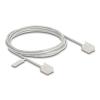 Delock RJ45 Netzwerkkabel Cat.6 UTP Ultra Slim 2 m grau mit kurzen Steckern