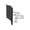 45-491-216 / LX DUAL SIDE-BY-SIDE ARM, NO GROMMET MOUNT, BRIGHT WHITE TEXTURE