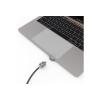 Compulocks Ledge Lock Adaptor for MacBook Pro 13" M1 & M2 with Keyed Cable Lock - Sicherheitsschlossadapter - mit Kabelschloss mit Schlüssel - für Apple MacBook Pro 13.3 in (M1, M2)