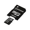 Transcend - Flash-Speicherkarte (microSDHC / SD-Adapter inbegriffen) - 4 GB - Class 4 - microSDHC