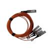 HPE 40GbE QSFP+ to 4x10GbE SFP+ 5m AOC