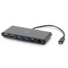 C2G USB-C Docking Station with 4K HDMI, Ethernet, USB and Power Delivery - Dockingstation - USB-C / Thunderbolt 3 - HDMI - 1GbE