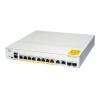 Cisco CAT1000L 10Port fixed managed L2 Switch: - 8x10 / 100 / 1000 Base-T (RJ45), PoE+ with 67W PoE budget, - 2x1GE SFP / RJ45 combo uplinks, internal PWR-ADPT-85W=, - 20Gbps switching Bandwidth, WebUI, USB-A, USB mini-B, - fanless, external Bluetooth don