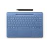 Microsoft Surface Pro Flex Keyboard - Tastatur - mit Touchpad, Beschleunigungsmesser, Surface Slim Pen 2 Ablage- und Ladeschale - hinterleuchtet - kabellos - Bluetooth LE - QWERTZ - Deutsch - bright sapphire - mit Slim Pen - für Surface Pro, Pro 8, P