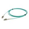 AddOn - Patch-Kabel - LC / PC Multimode (M) zu LC / PC Multimode (M) - 5 m - Glasfaser - Duplex - 50 / 125 Mikrometer - OM3 - Riser - Aquamarin