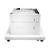 HP Papiereinzug und Ständer - Druckerbasis mit Medienzuführung - 2550 Blätter in 2 Schubladen (Trays) - für LaserJet Enterprise MFP M634, LaserJet Enterprise Flow MFP M634, MFP M635, MFP M636