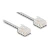 Delock RJ45 Netzwerkkabel Cat.6 UTP Ultra Slim 5 m grau mit kurzen Steckern