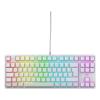 CHERRY XTRFY K4V2 - Tastatur - RGB - 80% - TKL - Hintergrundbeleuchtung - USB - QWERTZ - Deutsch - Tastenschalter: CHERRY MX2A Red - weiß