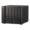 9-bay NAS, AMD Ryzen V1500B 4C 8T 2.2GHz, 8GB DDR4 SODIMM, 5 x 2.5" / 3.5" SATA 6Gbps + 2 x 2.5" U.2 NVMe PCIe Gen3 x4 / 2.5" SATA 6Gbps + 2 x 2.5" SATA 6Gbps drive bays. 2 x 2.5GbE, 1 x 10GBASE-T Multi-Gig (10G / 5G / 2.5G / 1G / 100M), USB 3.2 Gen2 Type